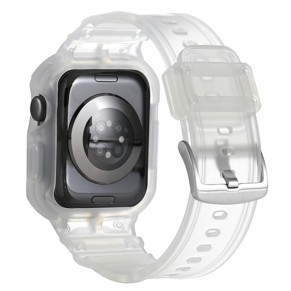 Cinturino con cover Avventura Apple Watch Series 10 42mm transparent