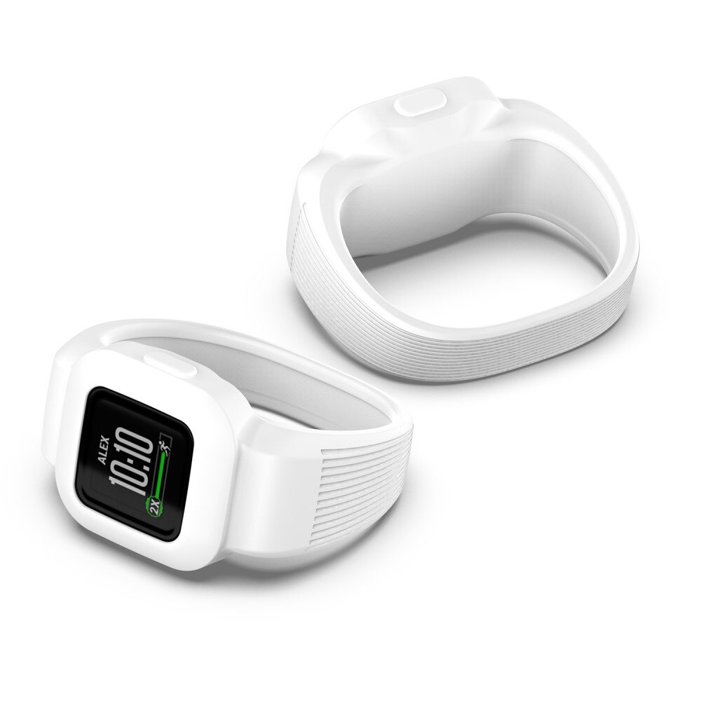 Cinturino in silicone Garmin Vivofit Jr. 3 bianco