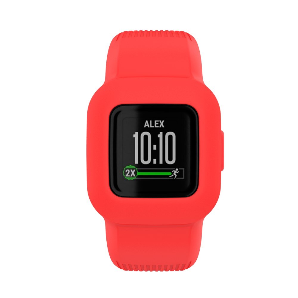 Cinturino in silicone Garmin Vivofit Jr. 3 rosso