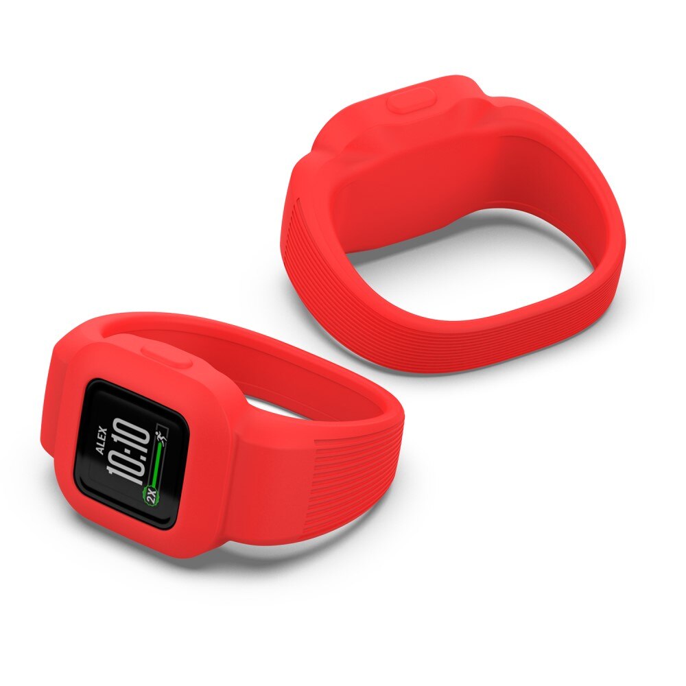 Cinturino in silicone Garmin Vivofit Jr. 3 rosso