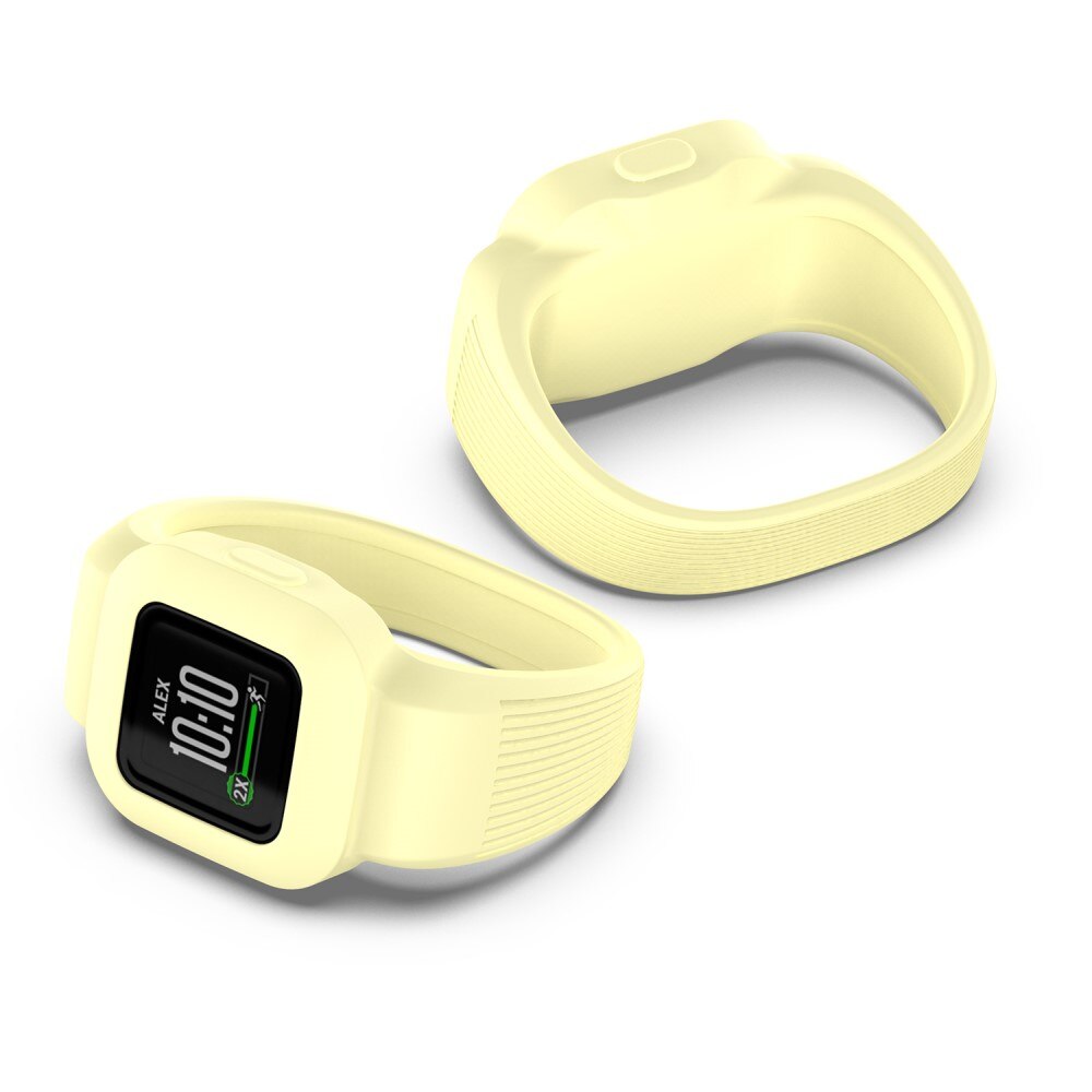 Cinturino in silicone Garmin Vivofit Jr. 3 giallo