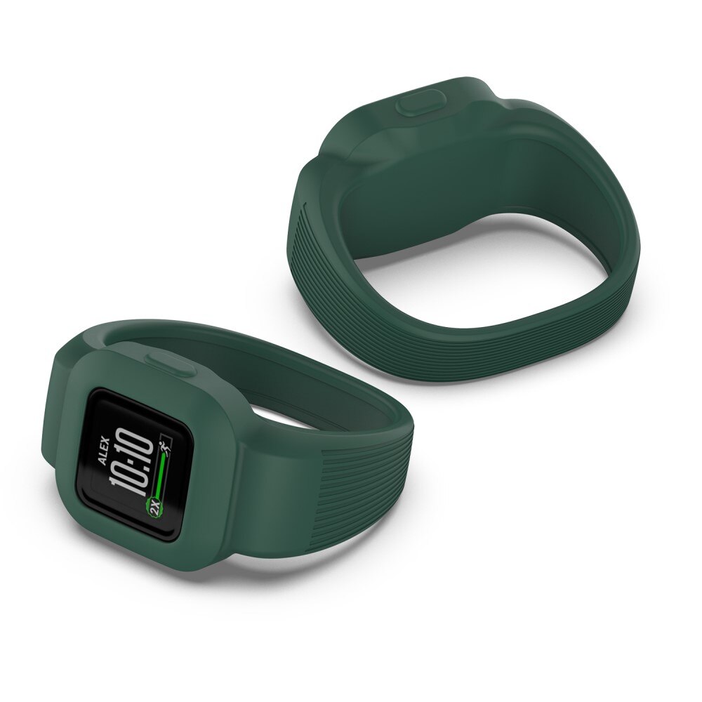 Cinturino in silicone Garmin Vivofit Jr. 3 verde