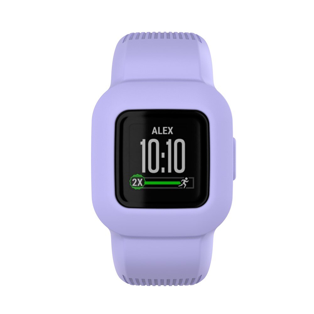 Cinturino in silicone Garmin Vivofit Jr. 3 viola