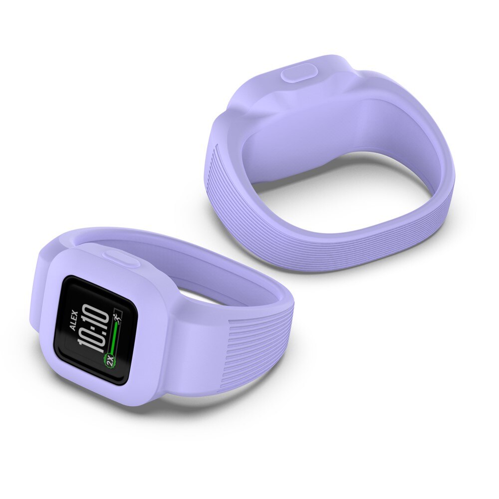 Cinturino in silicone Garmin Vivofit Jr. 3 viola