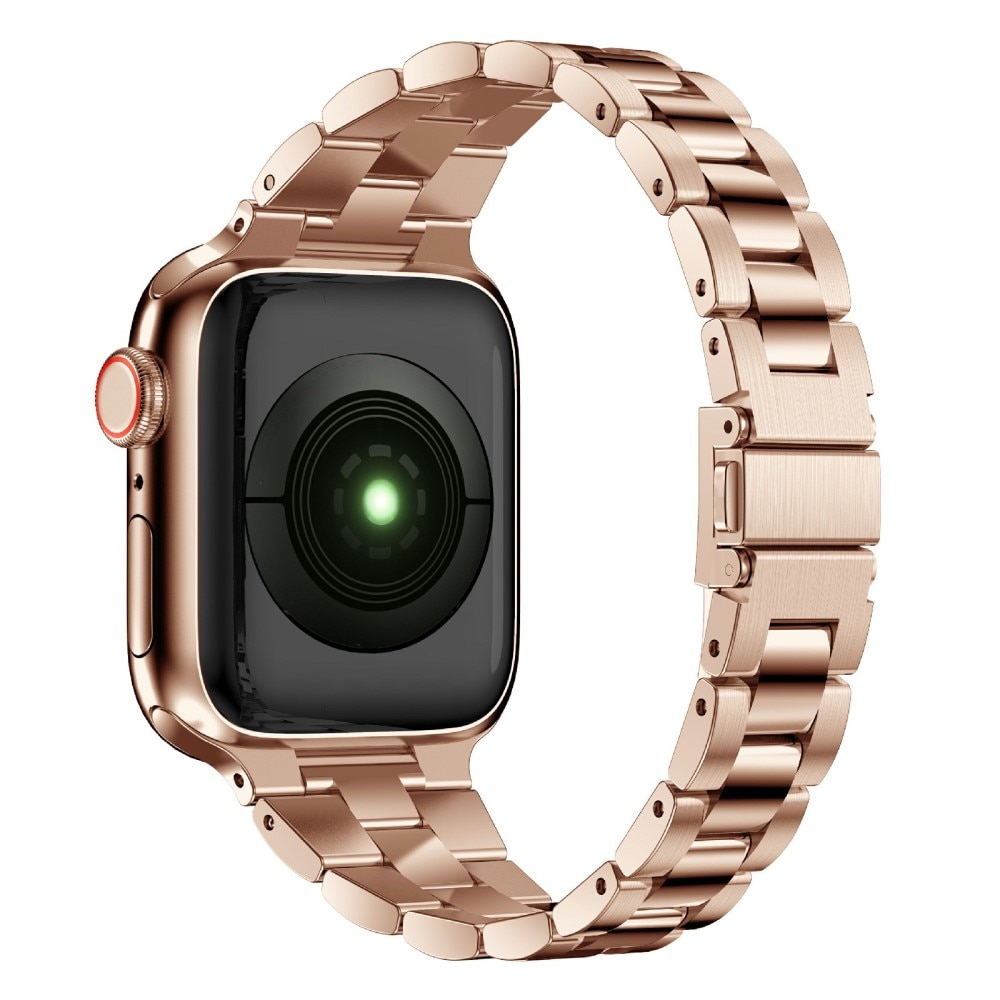 Cinturino sottile in metallo Apple Watch 45mm Series 8 Oro Rosa