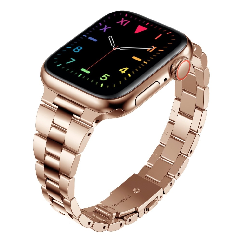 Cinturino sottile in metallo Apple Watch 45mm Series 8 Oro Rosa