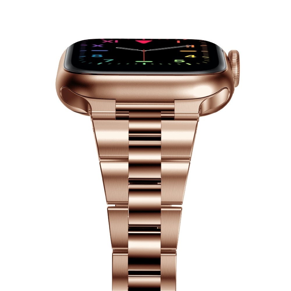 Cinturino sottile in metallo Apple Watch 45mm Series 8 Oro Rosa