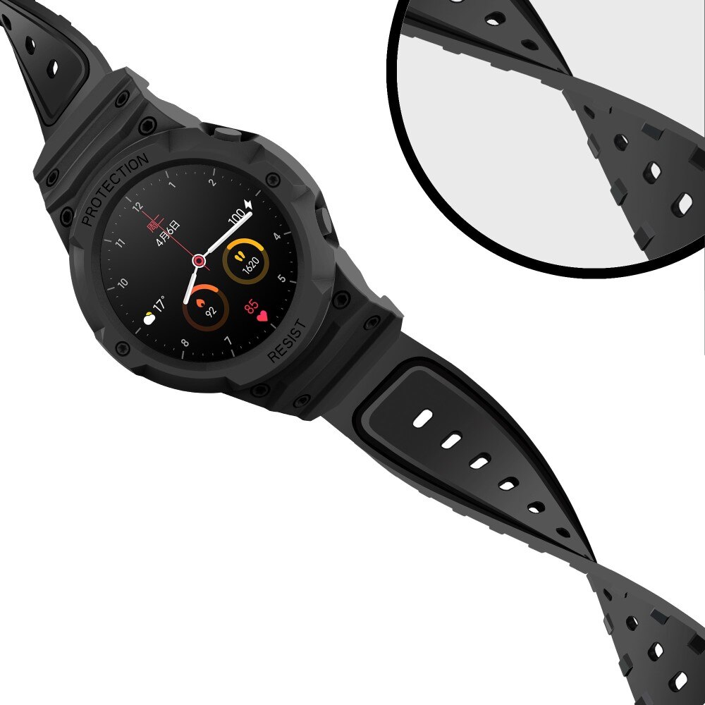 Cinturino con cover Avventura Xiaomi Mi Watch Nero