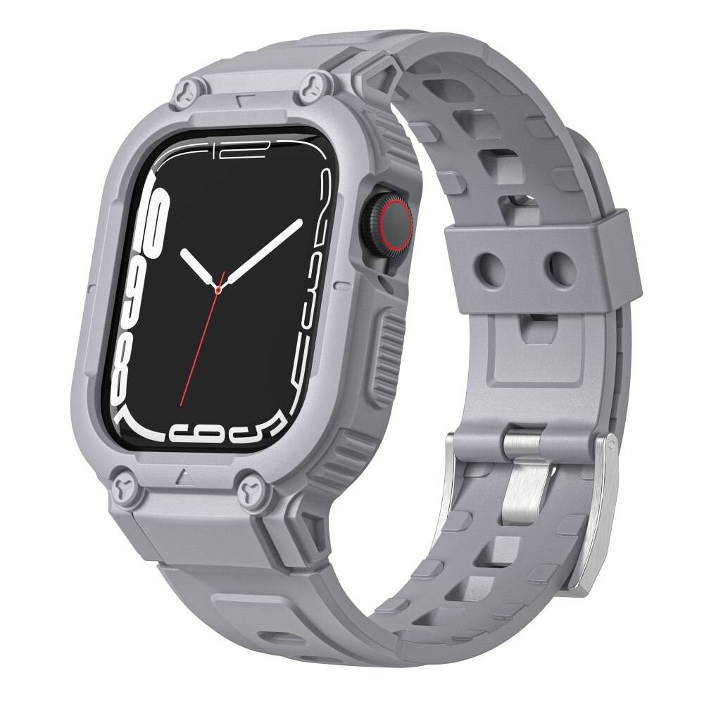 Cinturino con cover Avventura Apple Watch 44mm grigio