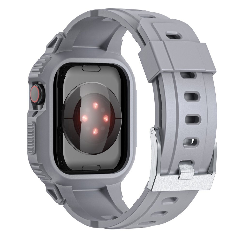 Cinturino con cover Avventura Apple Watch 45mm Series 9 grigio