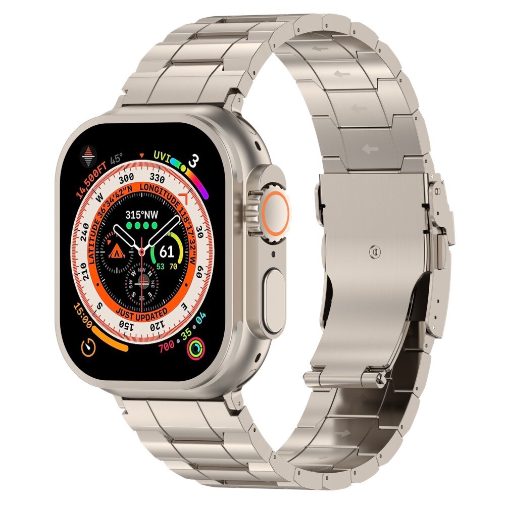 Elevate Cinturino in titanio Apple Watch 44mm, titanio