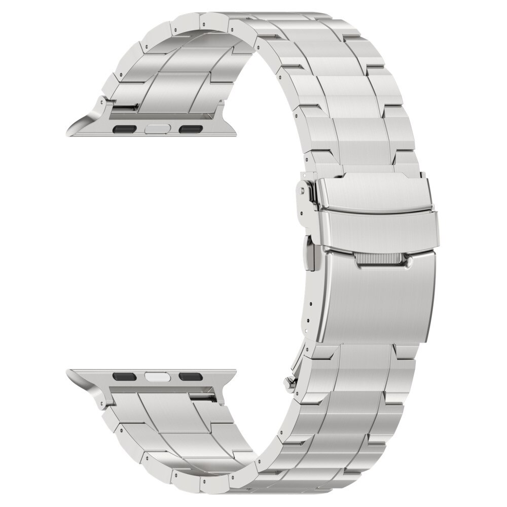 Elevate Cinturino in titanio Apple Watch Series 10 46mm, d'argento