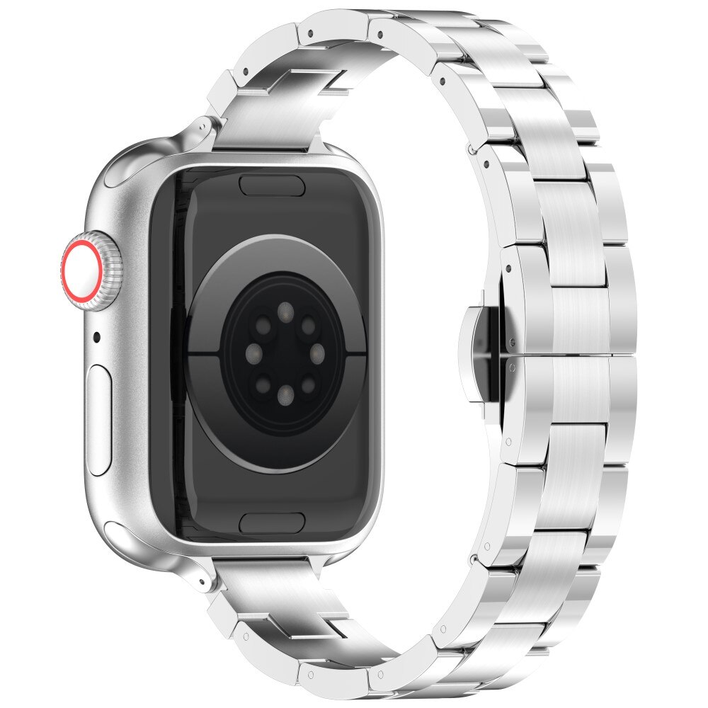 Slim Cinturino in titanio Apple Watch 44mm, d'argento