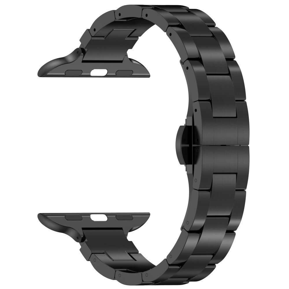 Slim Cinturino in titanio Apple Watch 45mm Series 9, nero