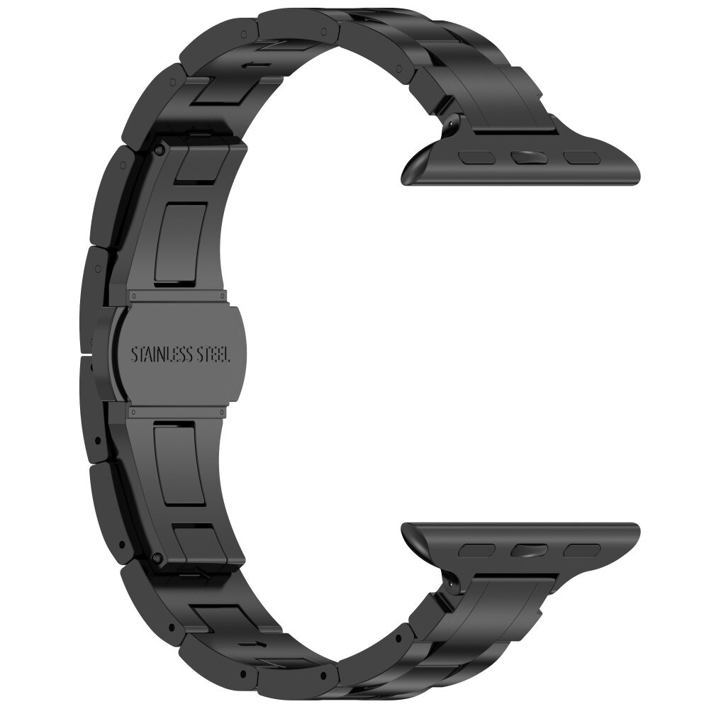 Slim Cinturino in titanio Apple Watch 45mm Series 9, nero