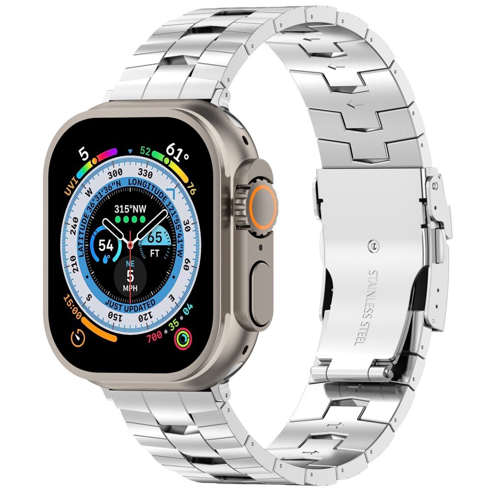 Race Cinturino in titanio Apple Watch 38mm, d'argento