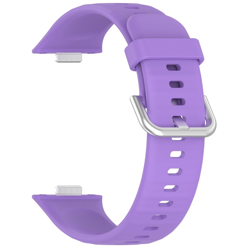 Cinturino in silicone per Huawei Watch Fit 3, viola