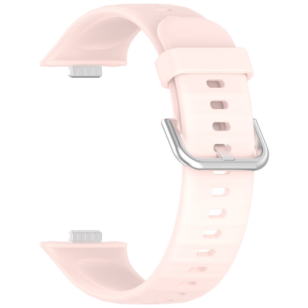 Cinturino in silicone per Huawei Watch Fit 3, rosa