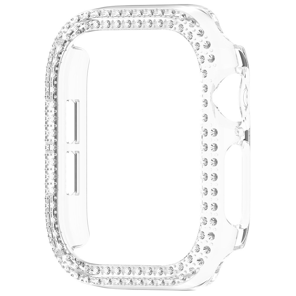 Cover Rhinestone Apple Watch Series 10 42mm trasparente