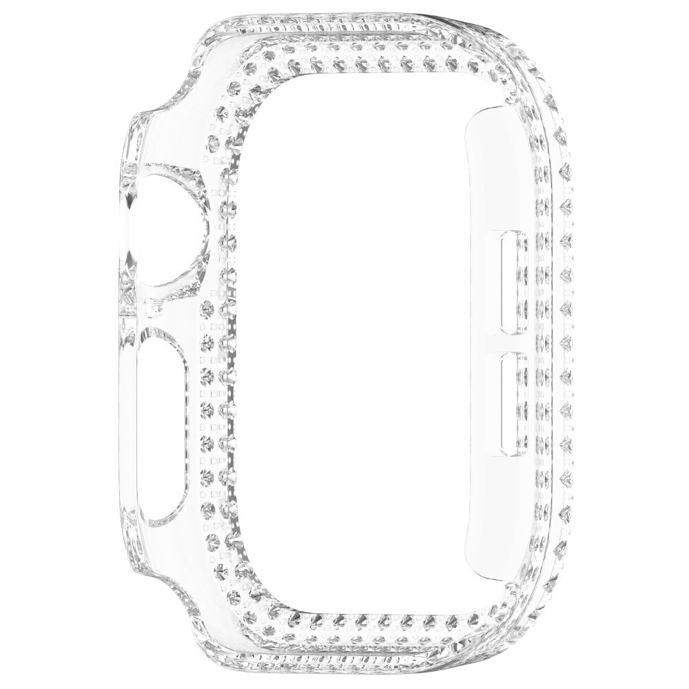 Cover Rhinestone Apple Watch Series 10 42mm trasparente