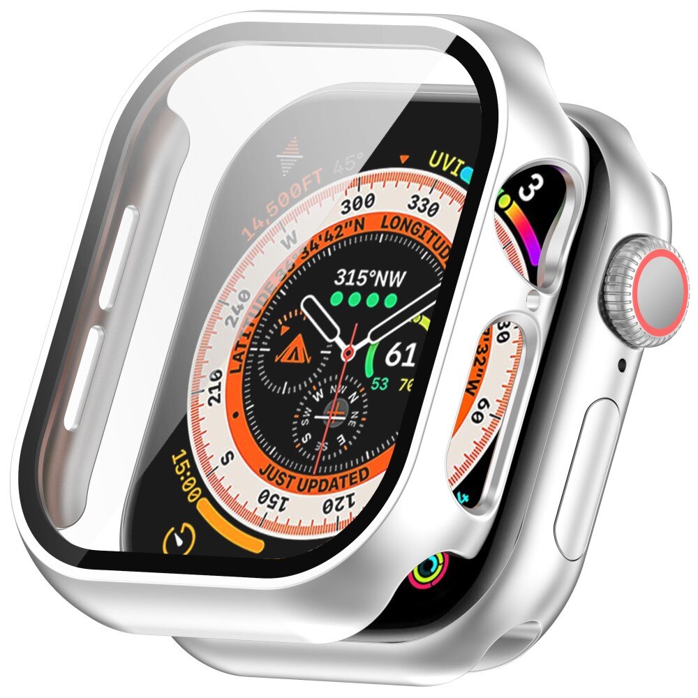 Full Cover Case Apple Watch Series 10 42mm d'argento