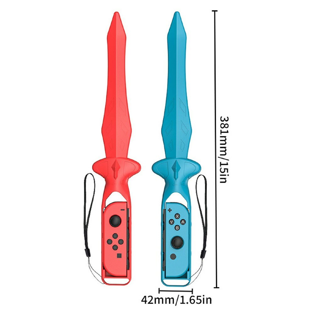 Spada Joy-Con per Nintendo Switch blu/rosso