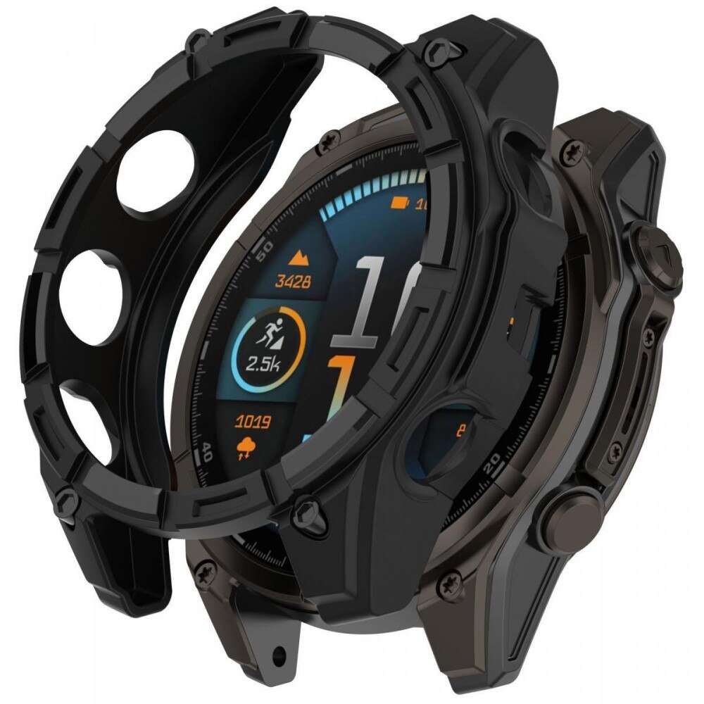 Cover TPU Garmin Fenix 8 51mm nero