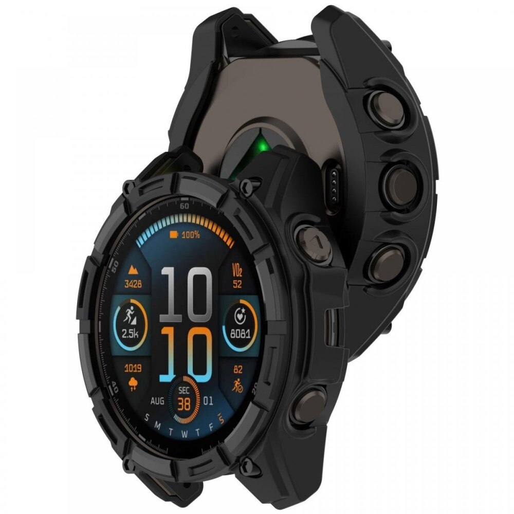 Cover TPU Garmin Fenix 8 51mm nero