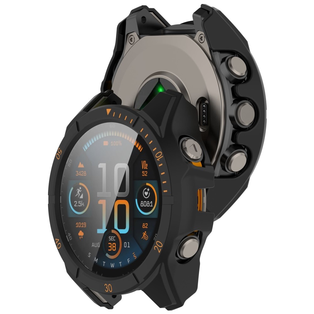 Full Cover Case Garmin Fenix 8 47mm nero