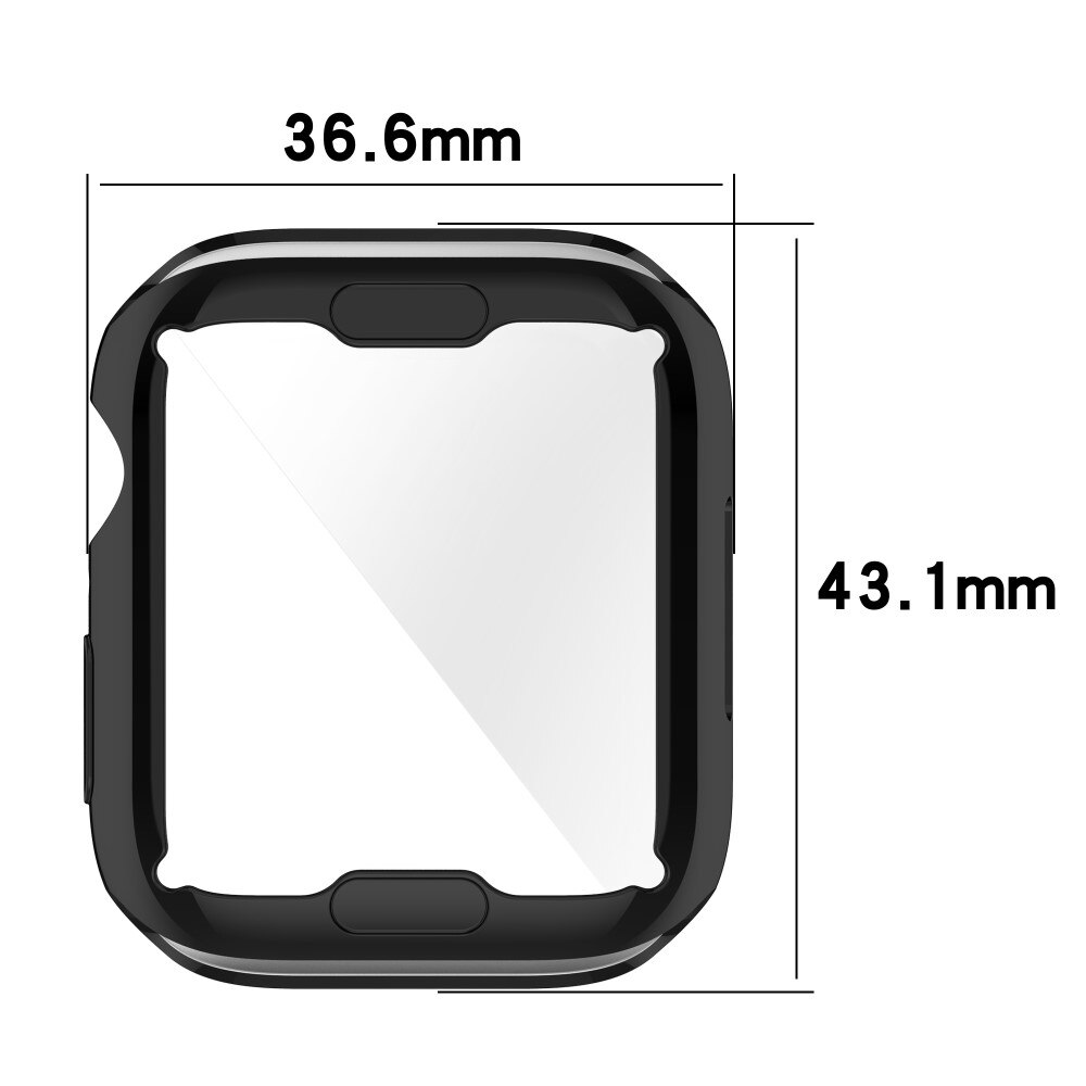 Cover Full Protection Apple Watch Series 7 41mm nero