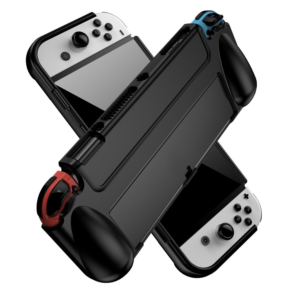 Cover TPU Nintendo Switch OLED, nero