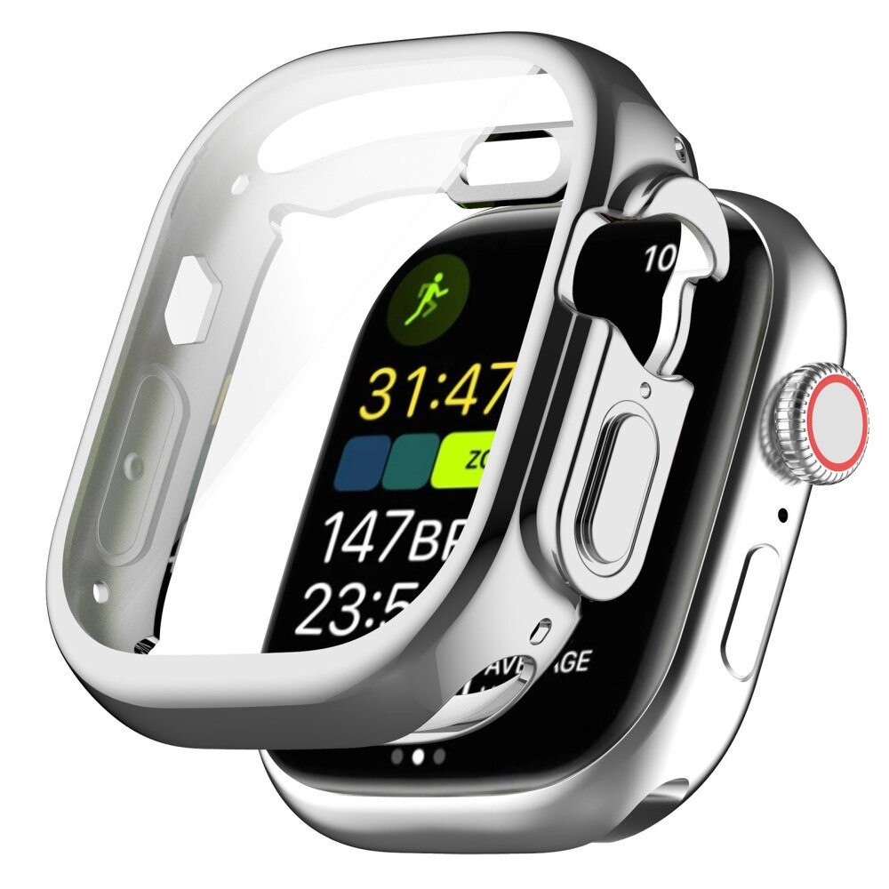 Cover Full Protection Apple Watch Ultra 49mm 2nd Gen d'argento