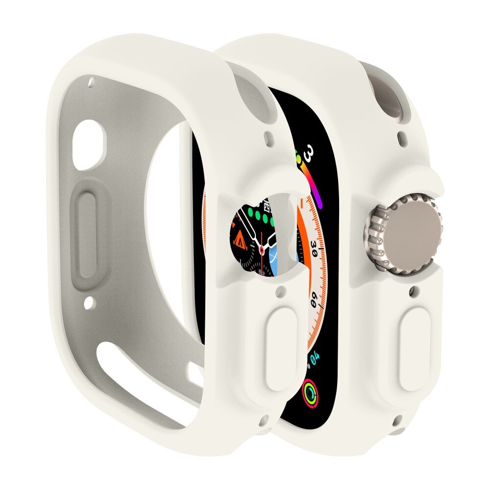 Cover TPU Apple Watch Ultra 49mm 1st Gen bianco