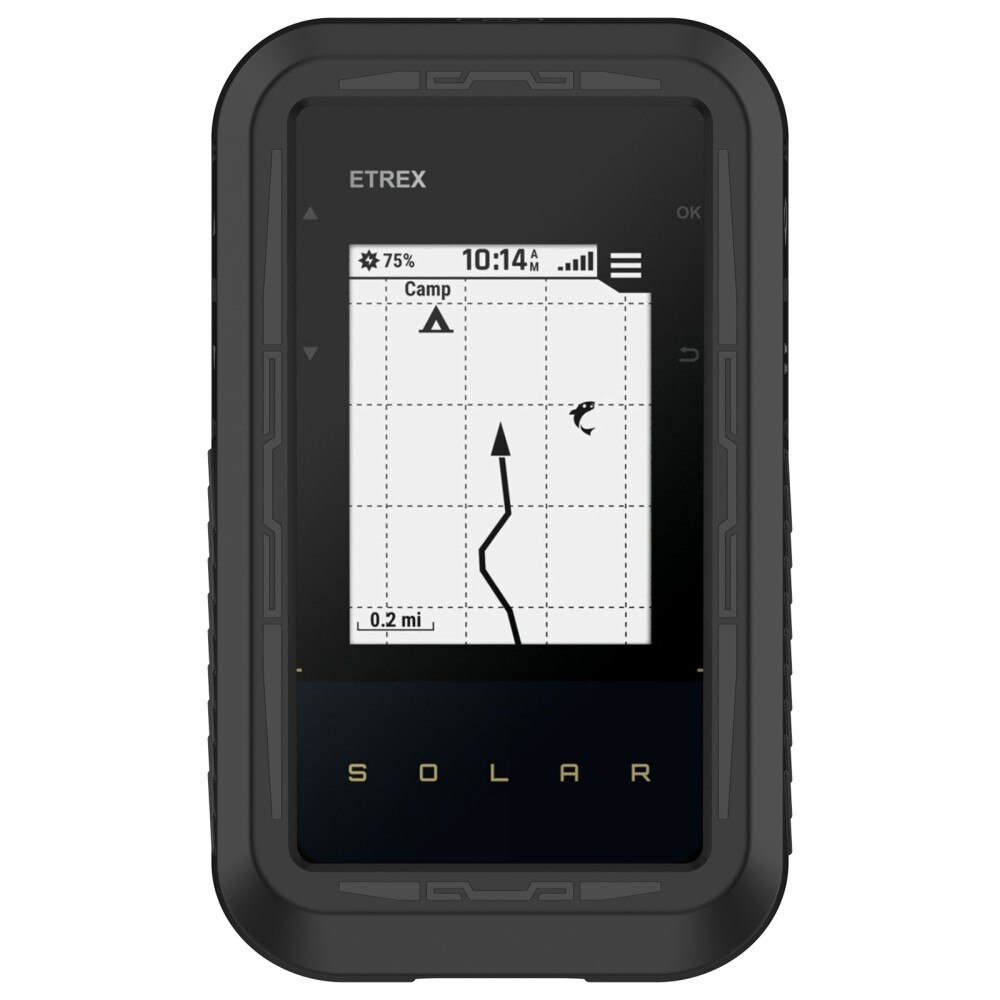 Cover in silicone Garmin eTrex Solar nero