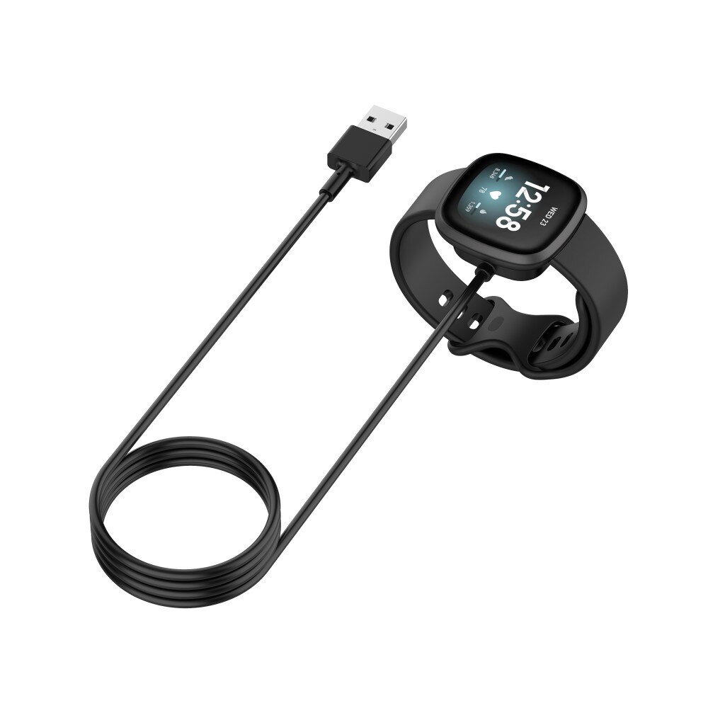 Caricatore Magnetico per Fitbit Sense 2, Nero