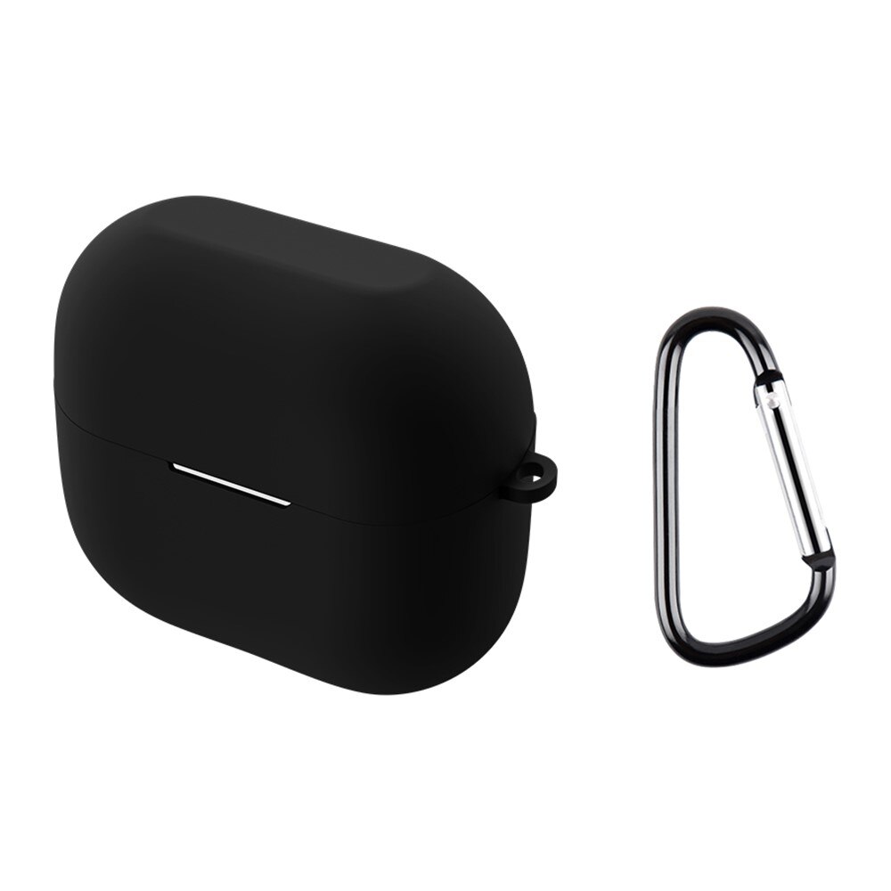 Cover in silicone con moschettone Samsung Galaxy Buds 3 nero