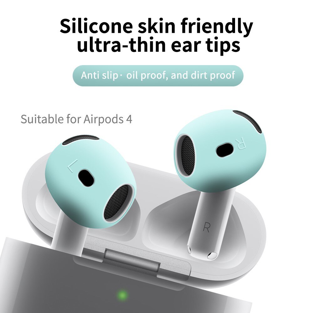 Earpads Silicone Apple AirPods 4 nero