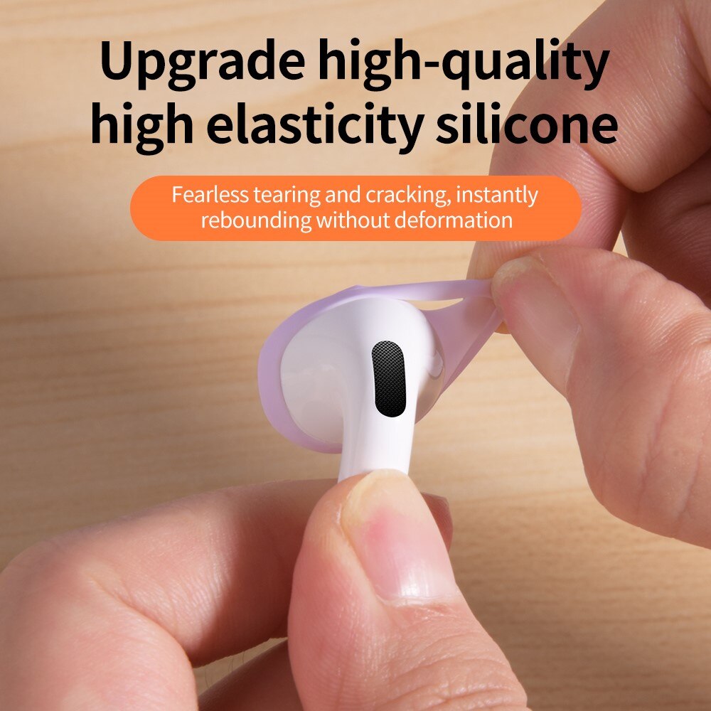 Earpads Silicone Apple AirPods 4 bianco