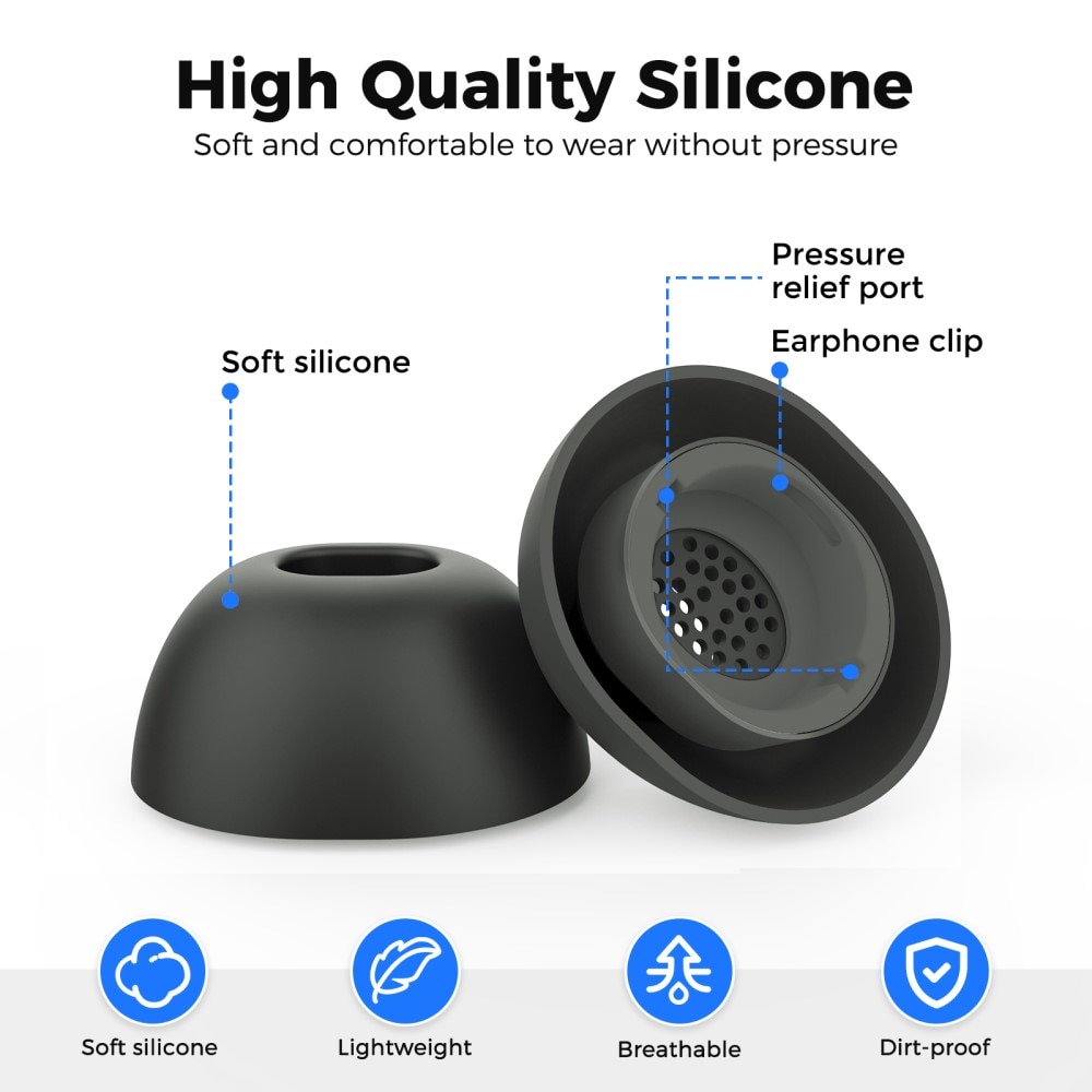 Ear Tips (3-pack) Samsung Galaxy Buds 3 Pro nero