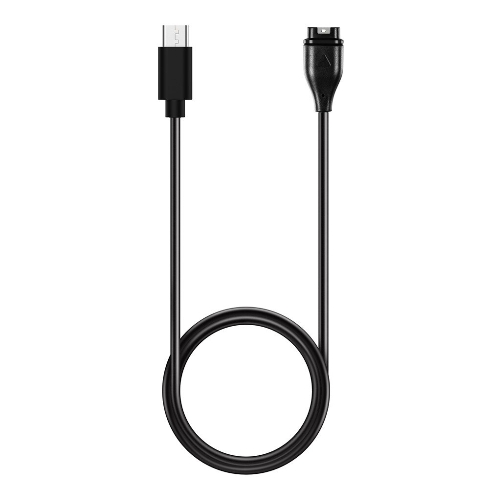 Cavo di ricarica USB-C 1m per Garmin Fenix E 47mm, Nero