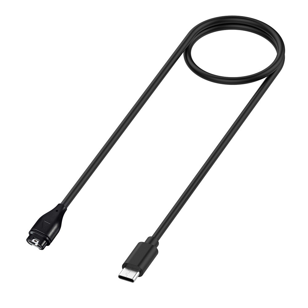 Cavo di ricarica USB-C 1m per Garmin Fenix 7S, Nero