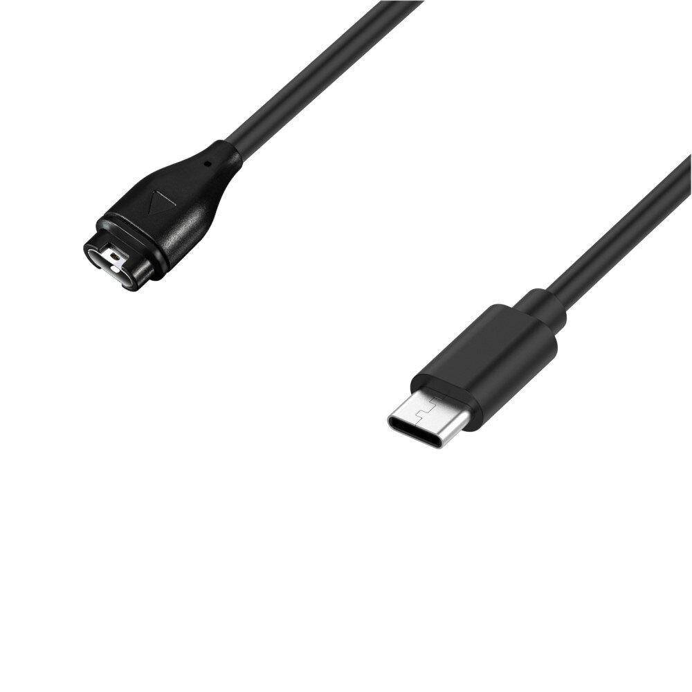 Cavo di ricarica USB-C 1m per Garmin Epix 47mm Gen 2, Nero