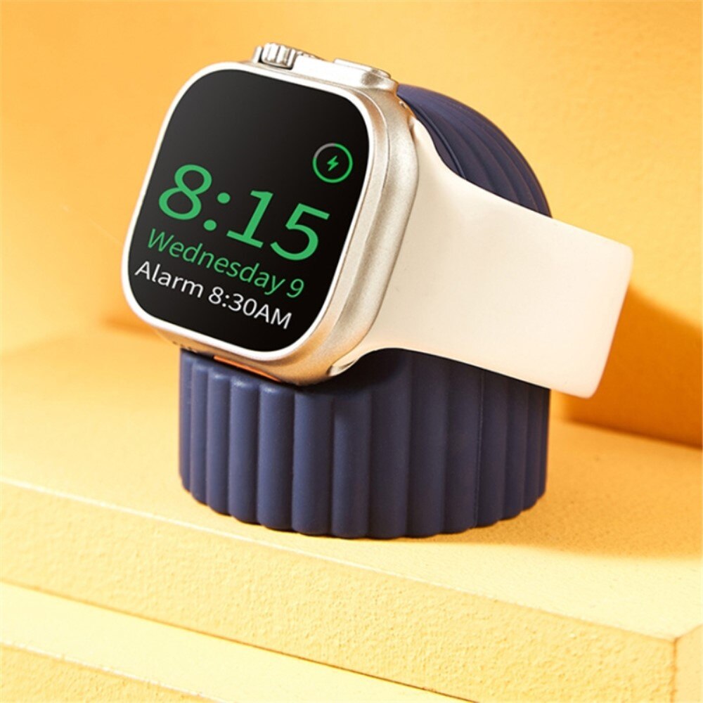 Supporto di Ricarica scanalato Apple Watch viola