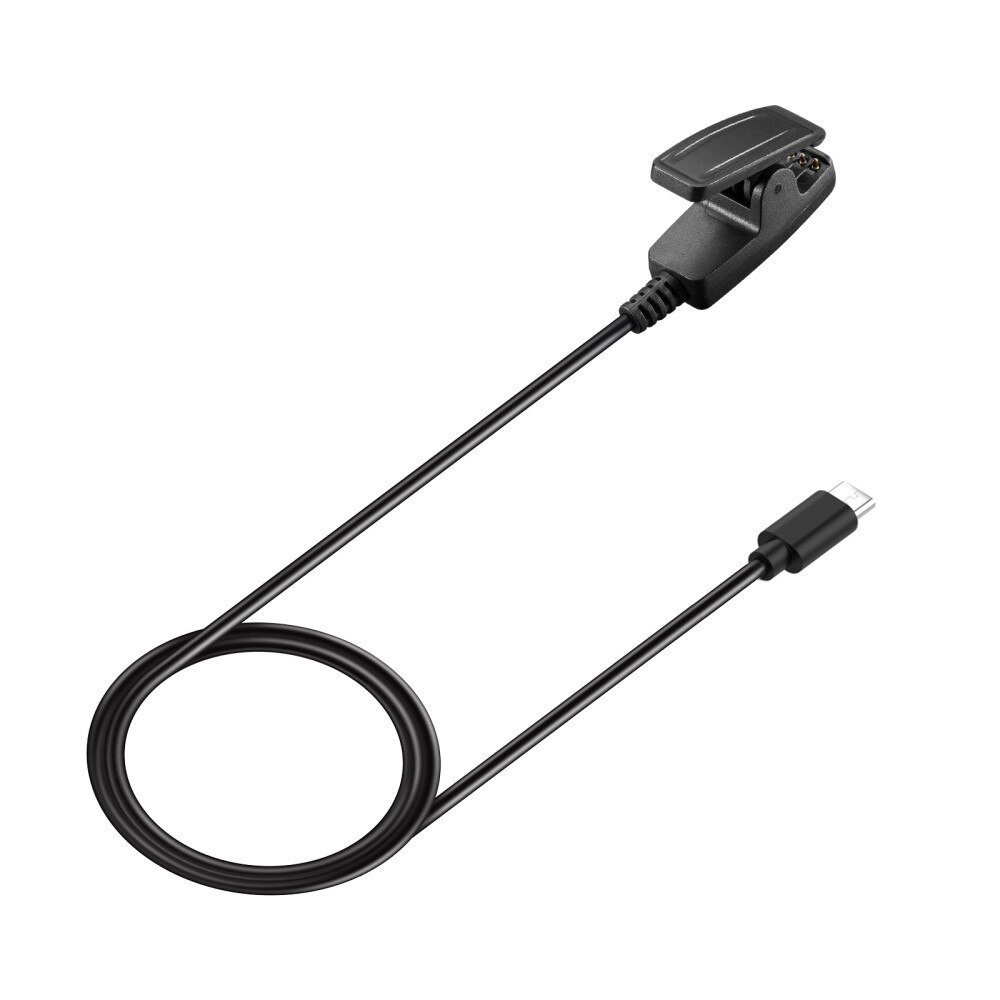 Cavo di ricarica USB-C 1m per Garmin Forerunner 630, Nero