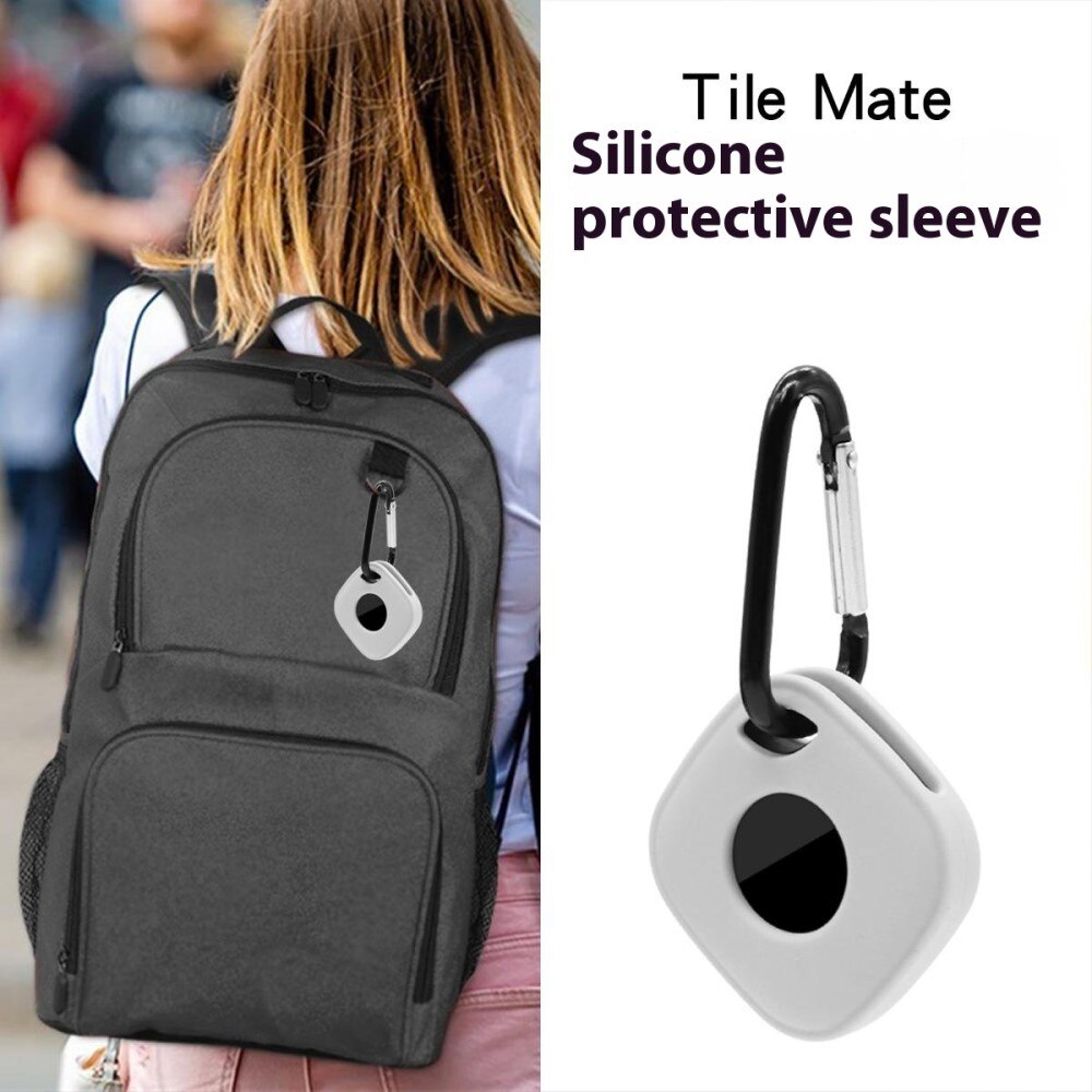 Cover Silicone Keychain Tile Mate (2024) nero