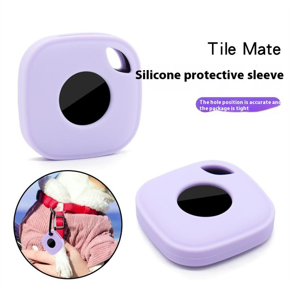 Cover Silicone Keychain Tile Mate (2024) nero