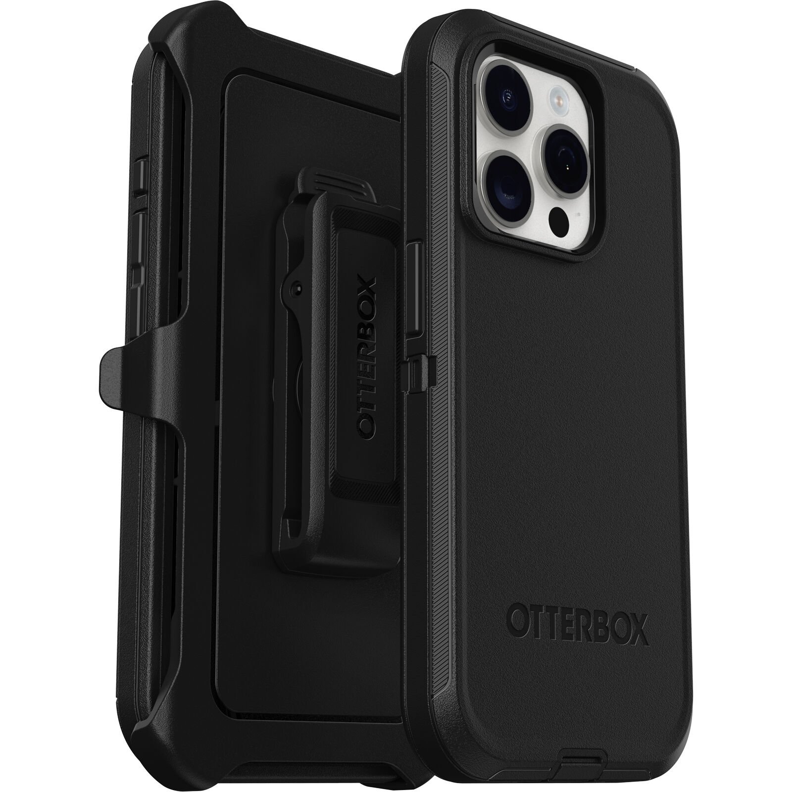 Cover Defender iPhone 15 Pro Black