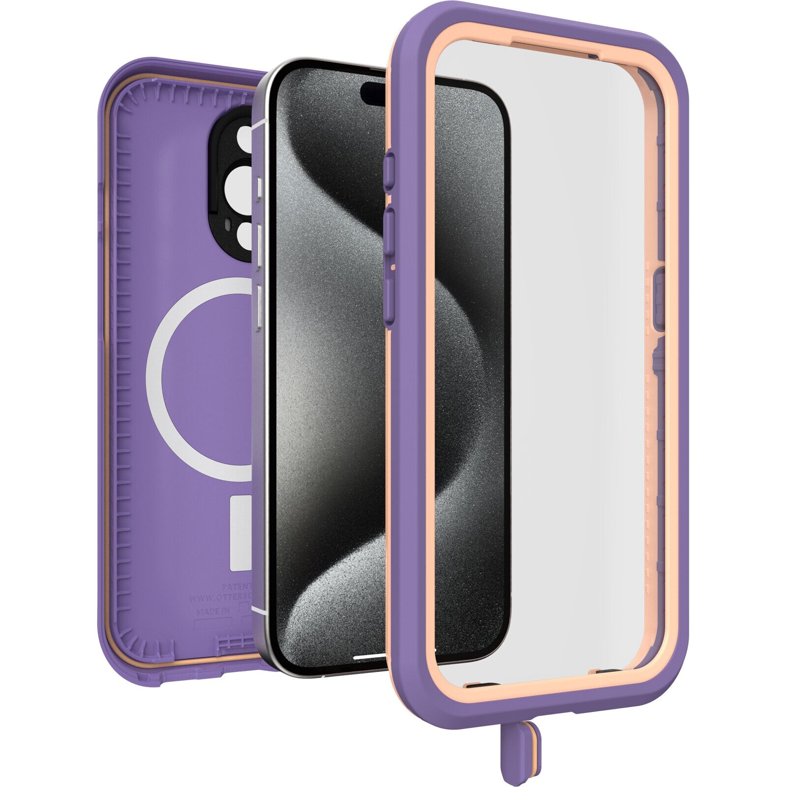 FRE MagSafe Case iPhone 16 Purple