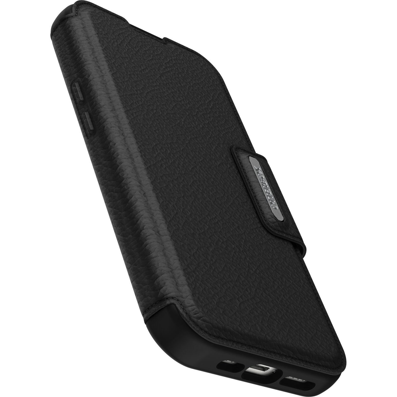 Cover Strada MagSafe iPhone 15 Pro nero