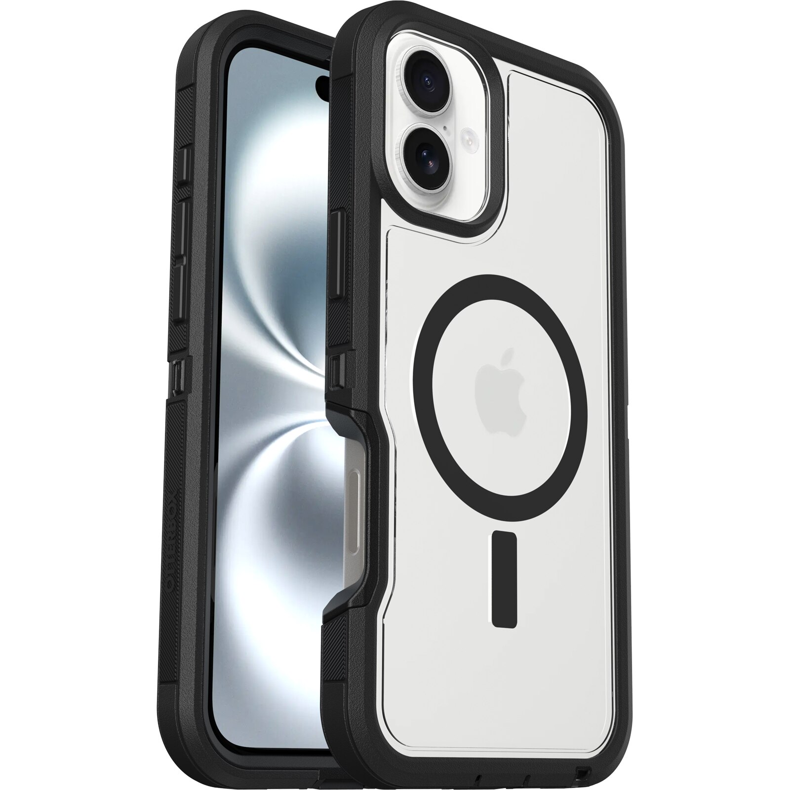 Cover Defender XT iPhone 16 Plus Clear/Black